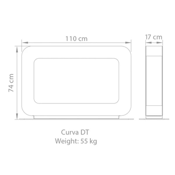 Safretti Curva DT - Fehér