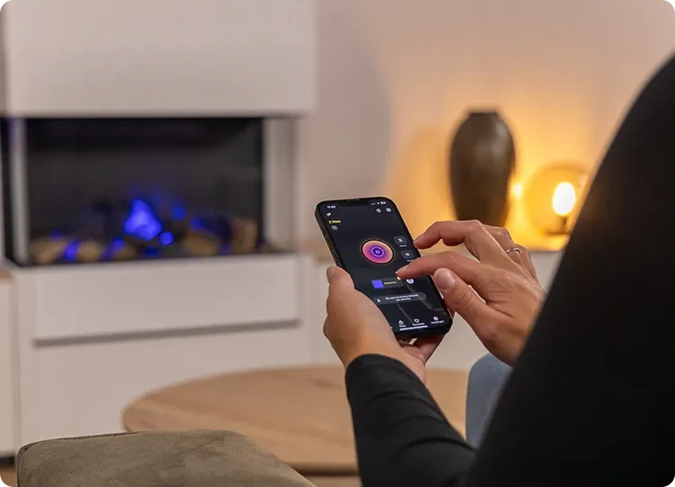 Dimplex alkalmazás okostelefonon