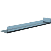 Biztonsági üveg sarok bio kandallóhoz 120 cm (jobb oldali)