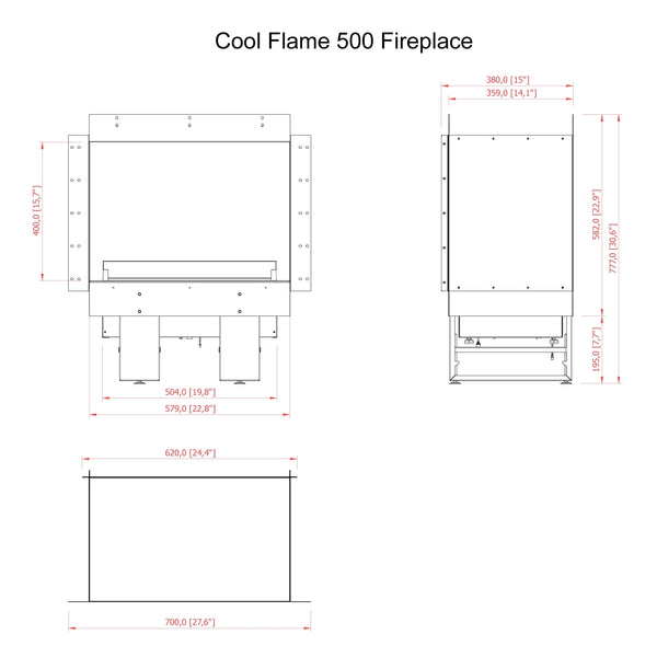 Cool Flame 500 jobb sarok