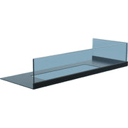 Üveg sarok bio kandallóhoz - 60 cm jobb oldali