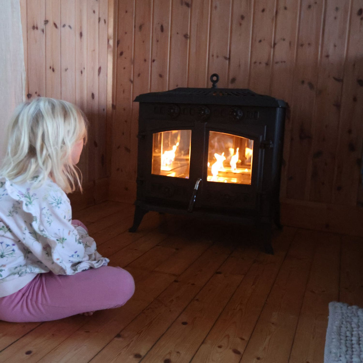Spitsbergen - öntöttvas bioetanol kályha