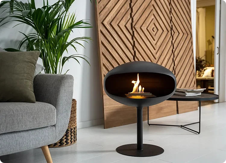Cocoon Pedestal bioetanol kandalló