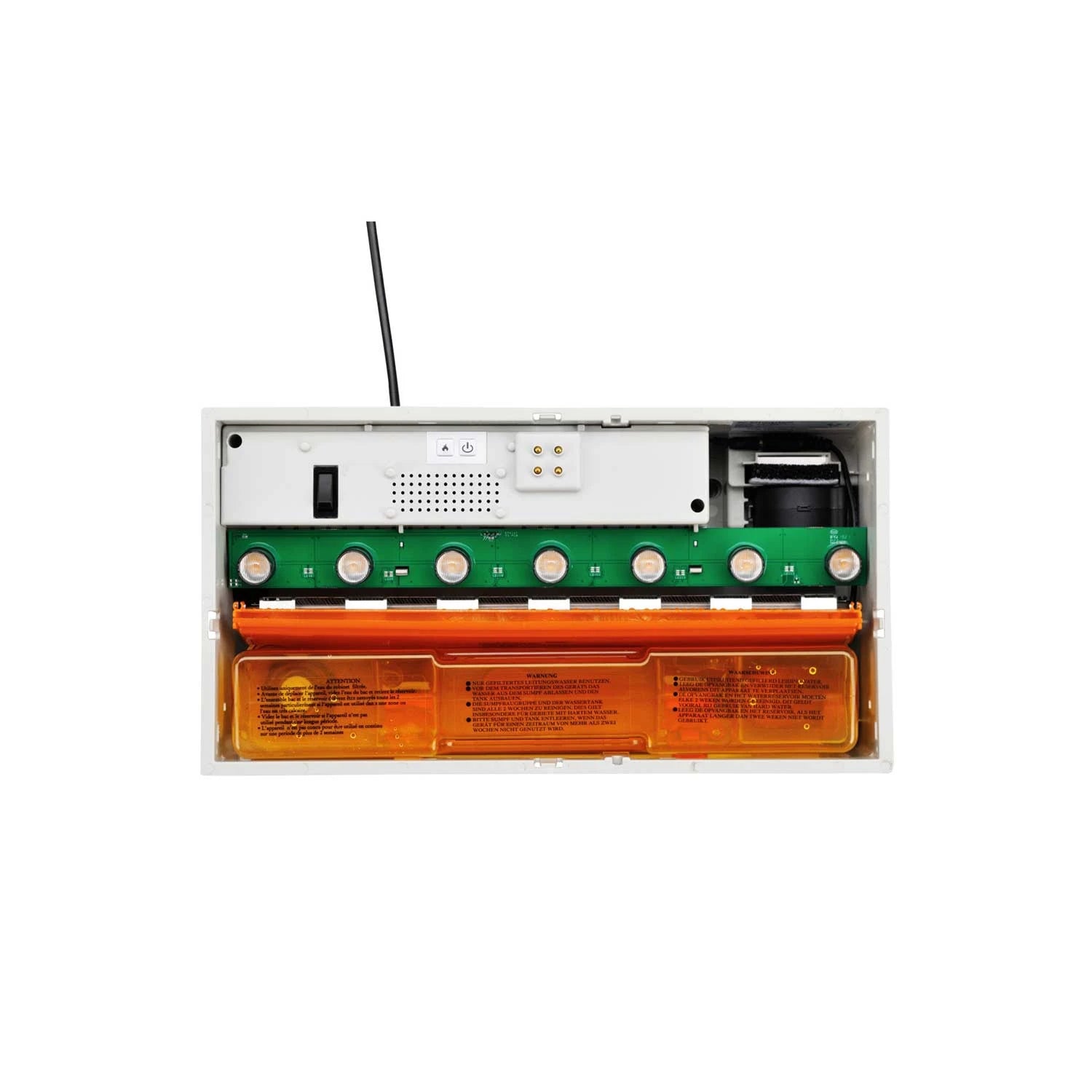 Cassette 400-600 beépíthető vízgőz égő