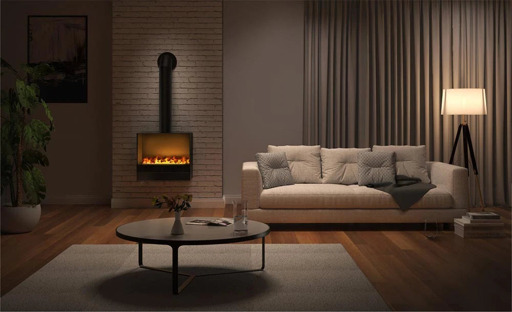 Magic-Fire by Safretti Sogno 500 - Wall-mounted hybrid fireplace