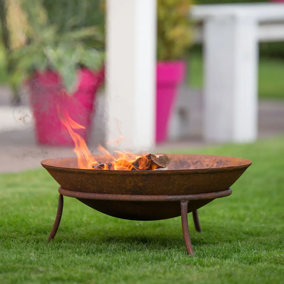 Tulsa corten acél tűzrakóhely – RedFire