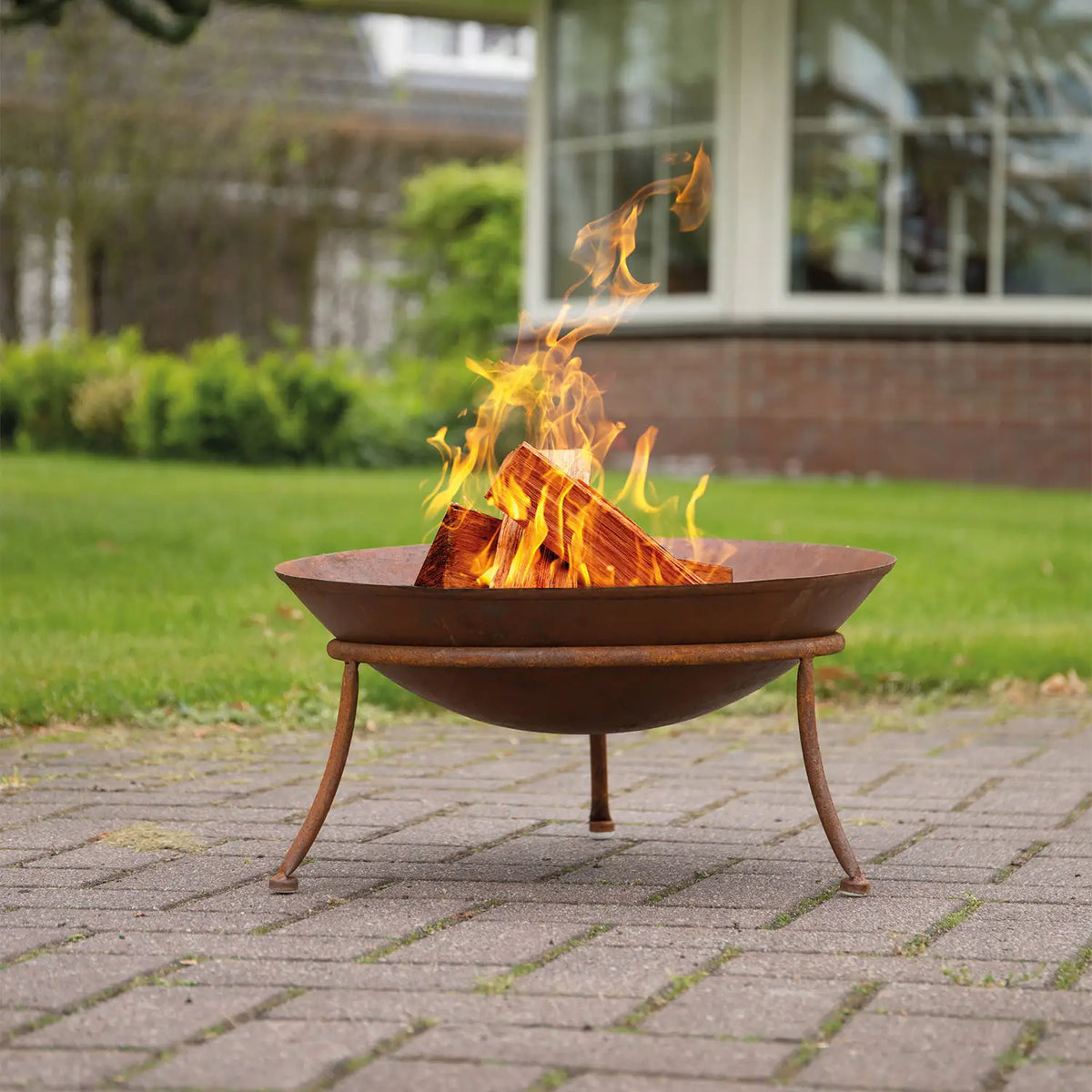 Tulsa corten acél tűzrakóhely – RedFire