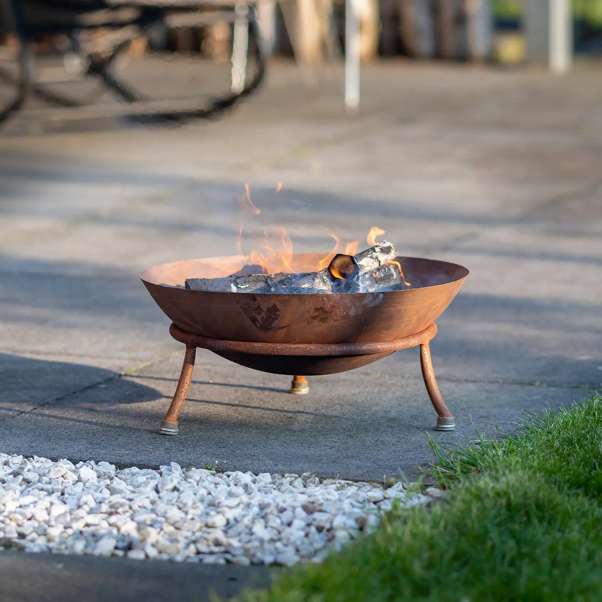 Tulsa corten acél tűzrakóhely – RedFire