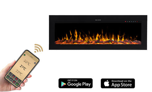 Aflamo Diamond 165 cm Electric Fireplace