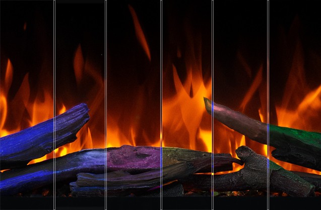 Aflamo 3D betét – 45 x 75 cm