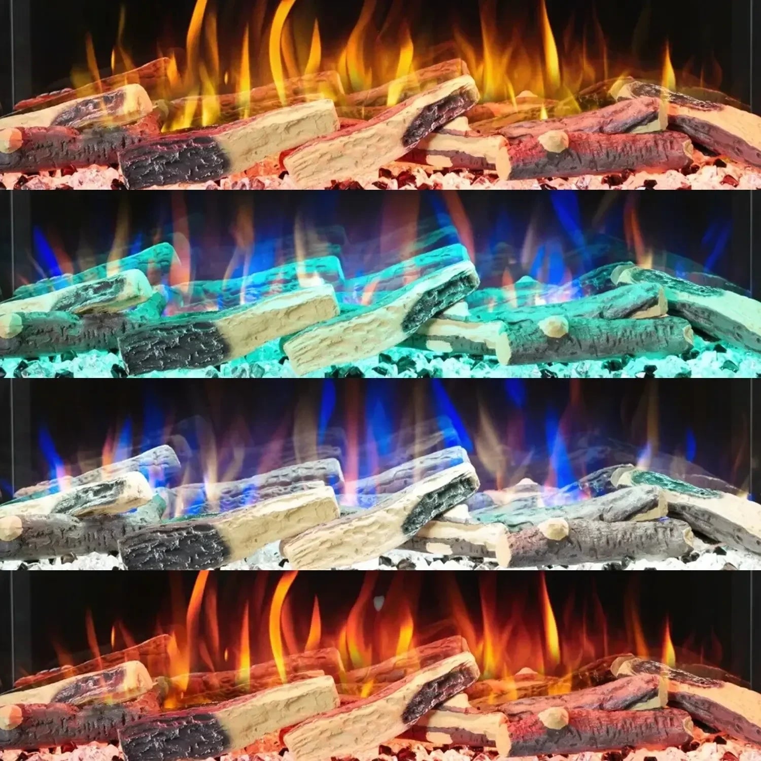 SuperB 40 - 104 cm Built-in Electric Fireplace