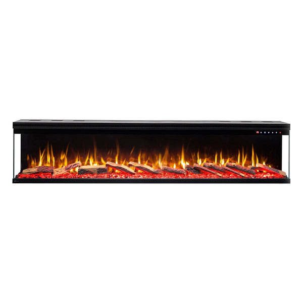 Unique 183 cm - Three-sided Electric Fireplace