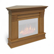 Albion Corner Fireplace Mantel – Light Oak (Frame Only)