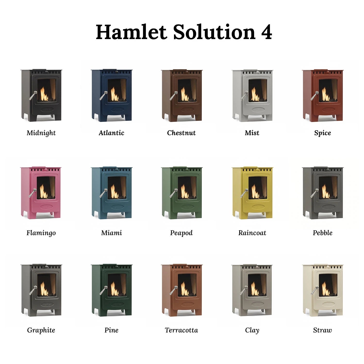 Arada Solution 4 Bioethanol Freestanding Bioethanol Stove in Chestnut Brown
