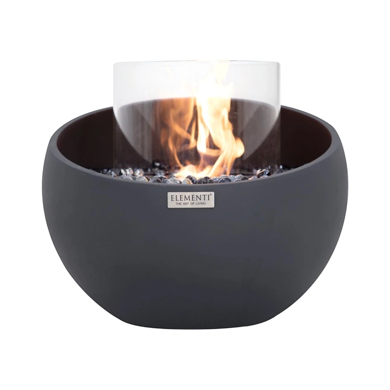 FIRENZE Bioethanol Bowl S – Slate Black