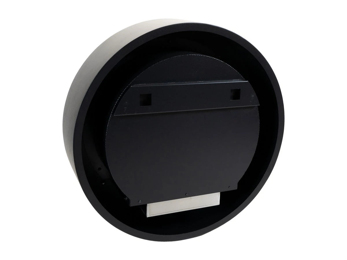 Round Black Bioethanol Fireplace
