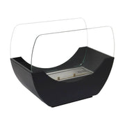 Cradle Table bio kandalló - fekete