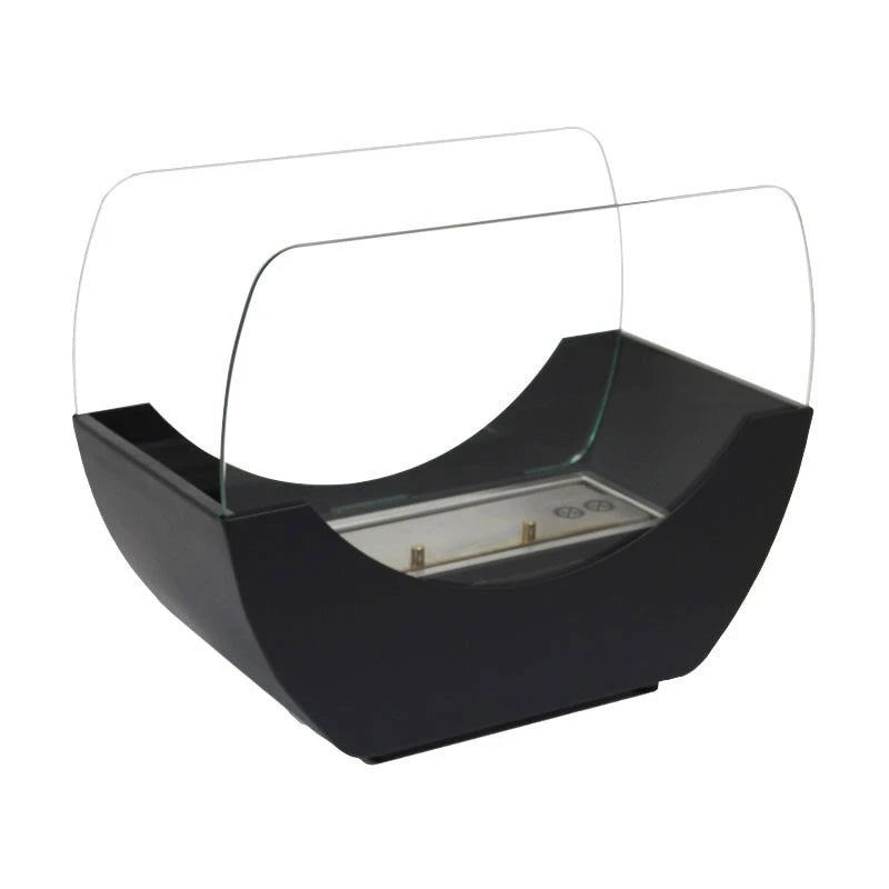 Cradle Table bio kandalló - fekete
