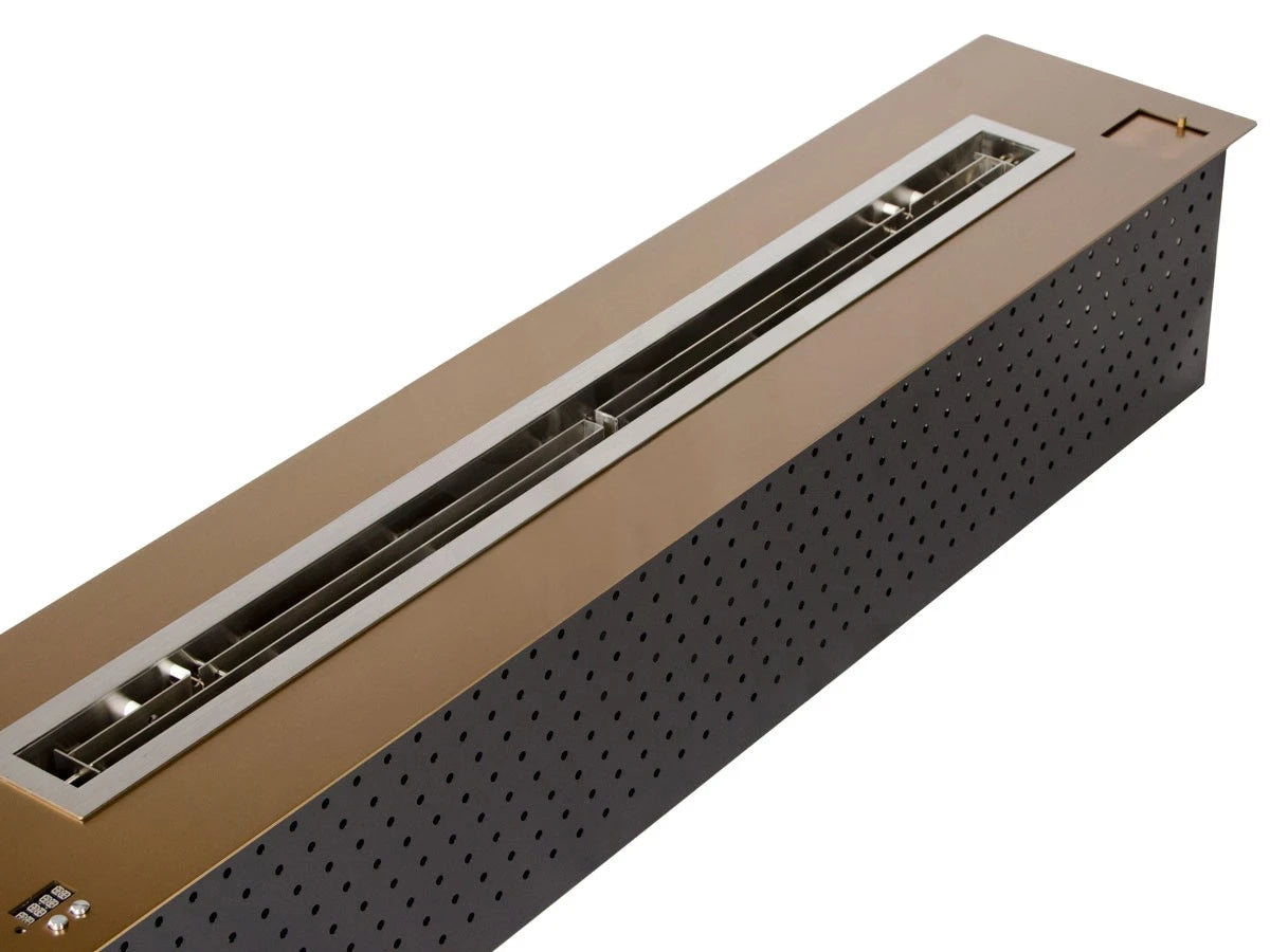 Automatic remote controlled burner 82 cm