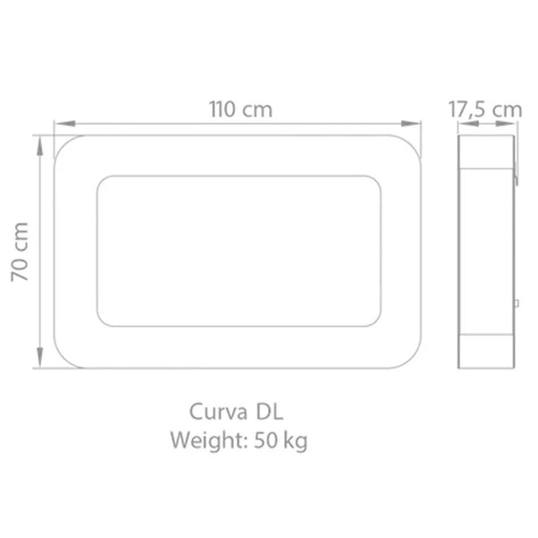 Safretti Curva DL - fekete