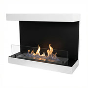 Dakota White - 3-sided 80 cm Wall Biofireplace