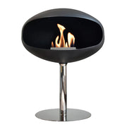 Cocoon Pedestal - matt fekete acél talppal