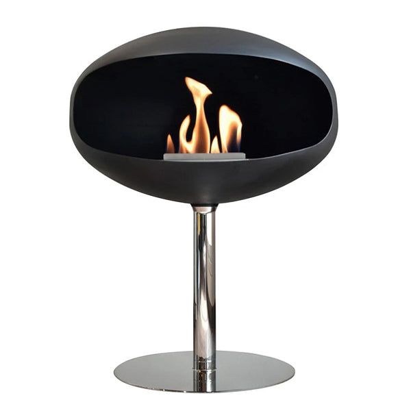 Cocoon Pedestal - matt fekete acél talppal