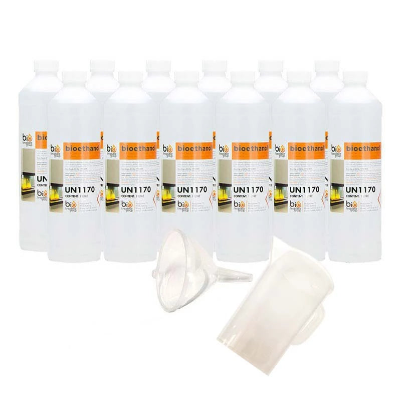Start Kit 12L bioetanol utántöltő csomag közepes