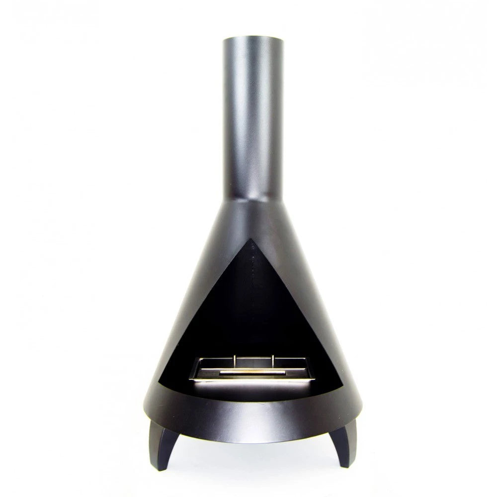 Salem - Steel Bio Fire in Wood Burner Design