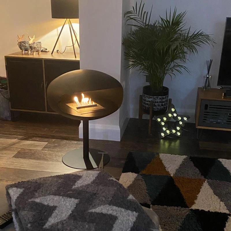 Cocoon Pedestal – Fekete fekete talppal