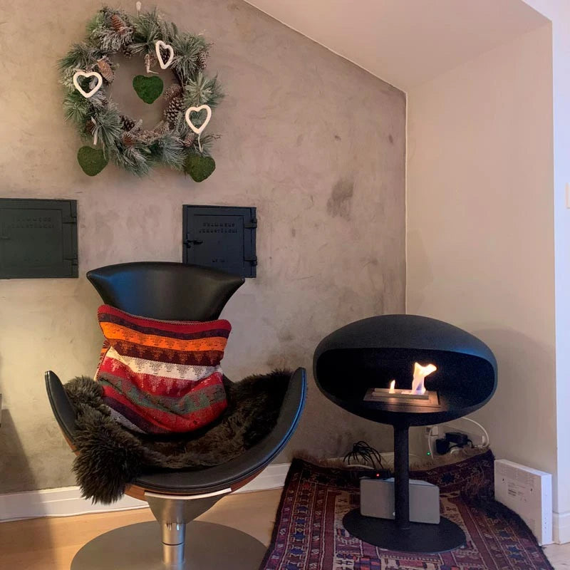 Cocoon Pedestal – Fekete fekete talppal