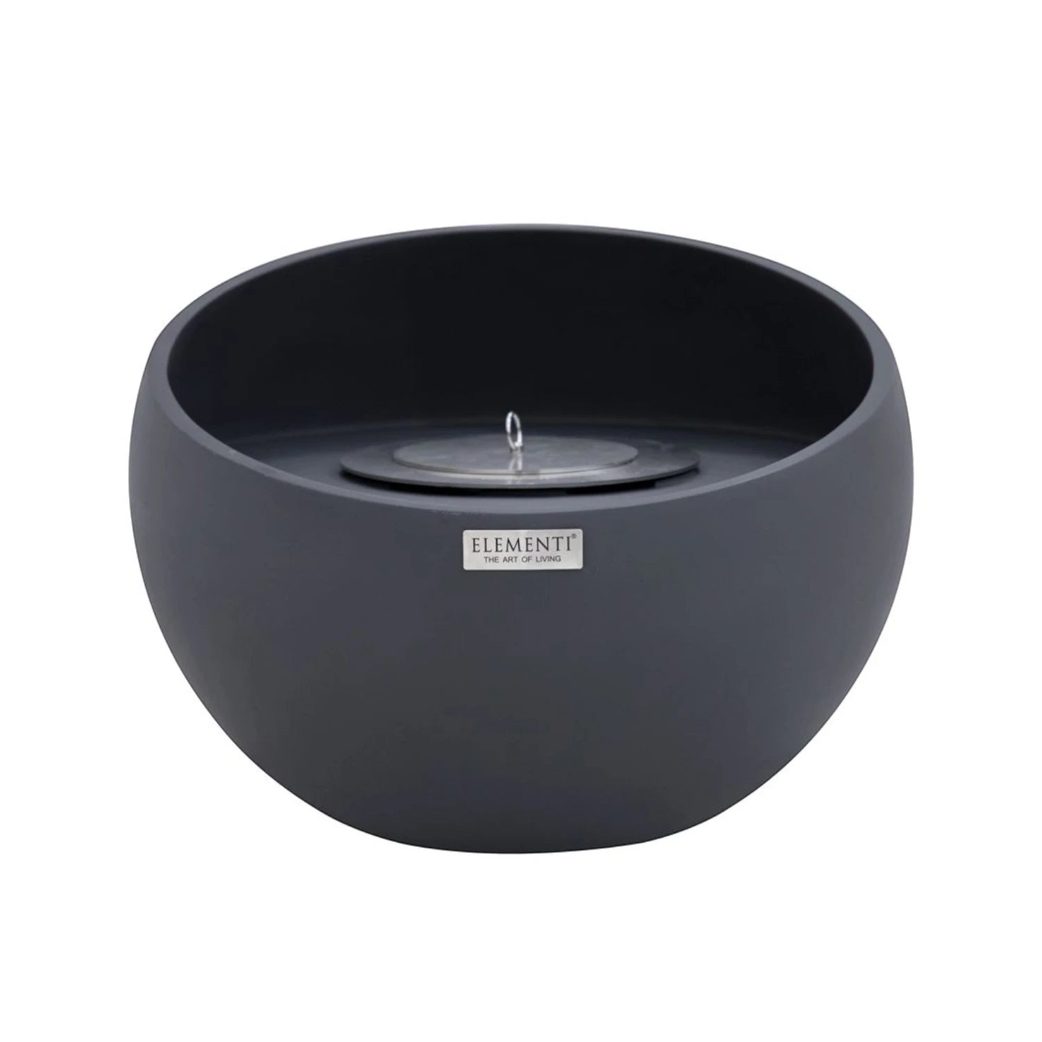 FIRENZE Bioethanol Bowl S – Slate Black
