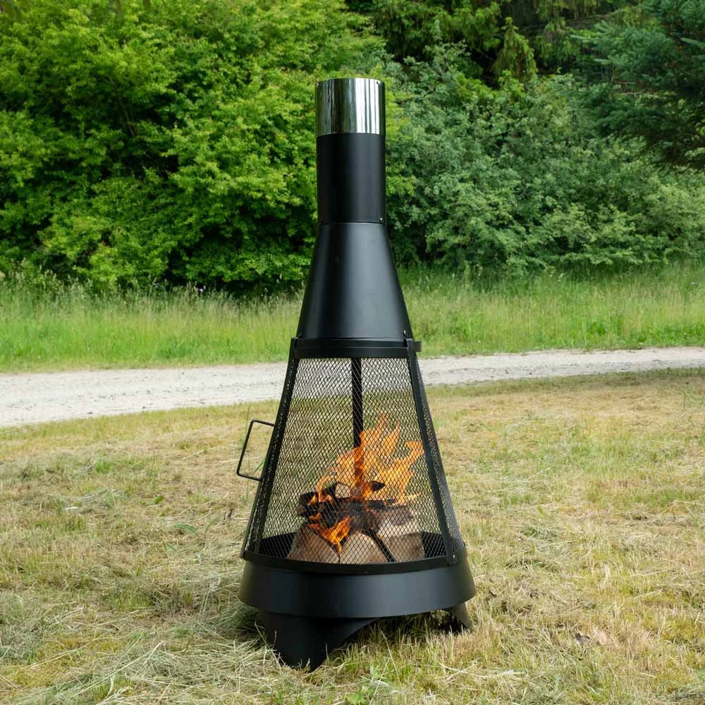 chimney outdoor fireplace
