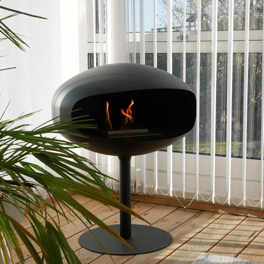 Cocoon Pedestal – Fekete fekete talppal