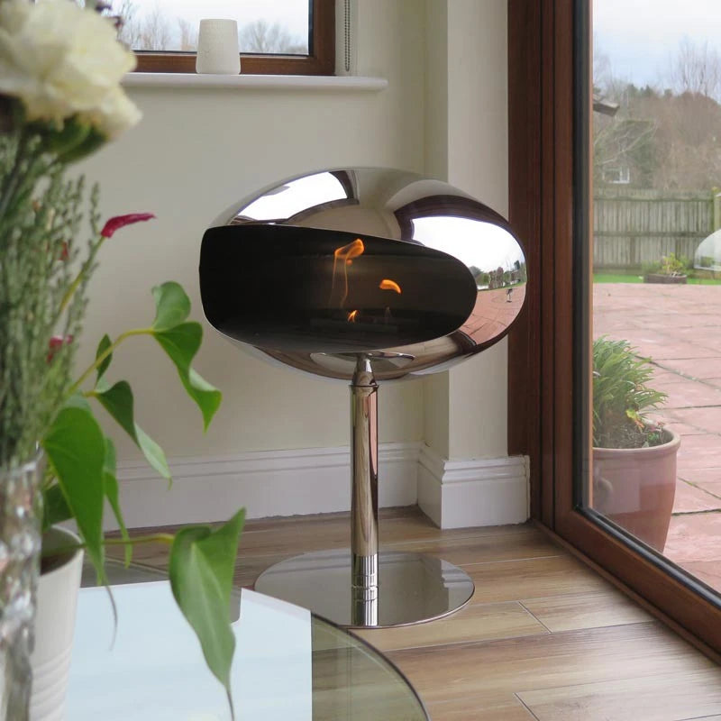 Cocoon Pedestal – polírozott acél