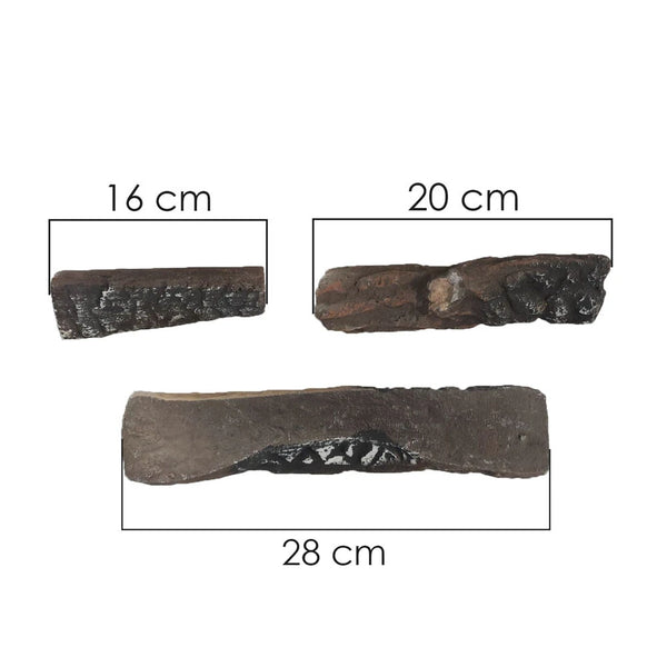 Ceramics Wood 8 pcs.