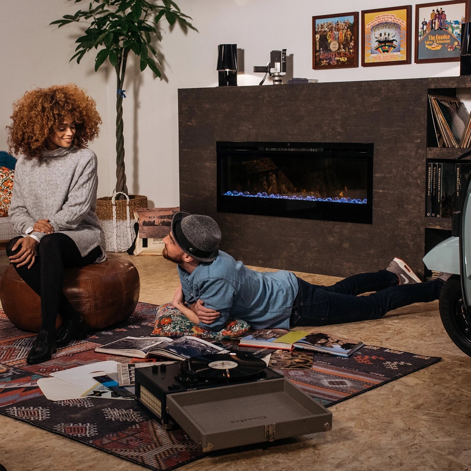 Prisma 50" – Optiflame elektromos kandalló
