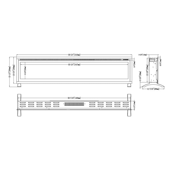 Regal 152 Electric Fireplace
