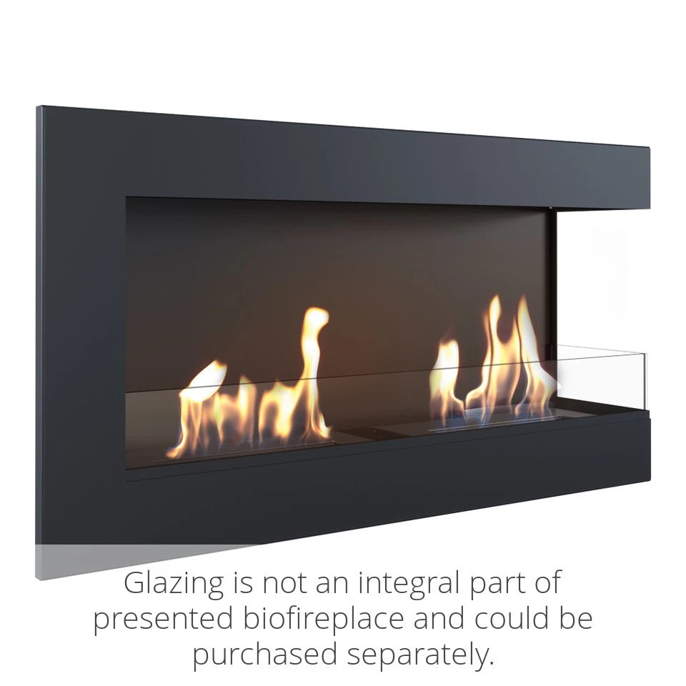 Corner Bio Fireplace 90 cm (Right)