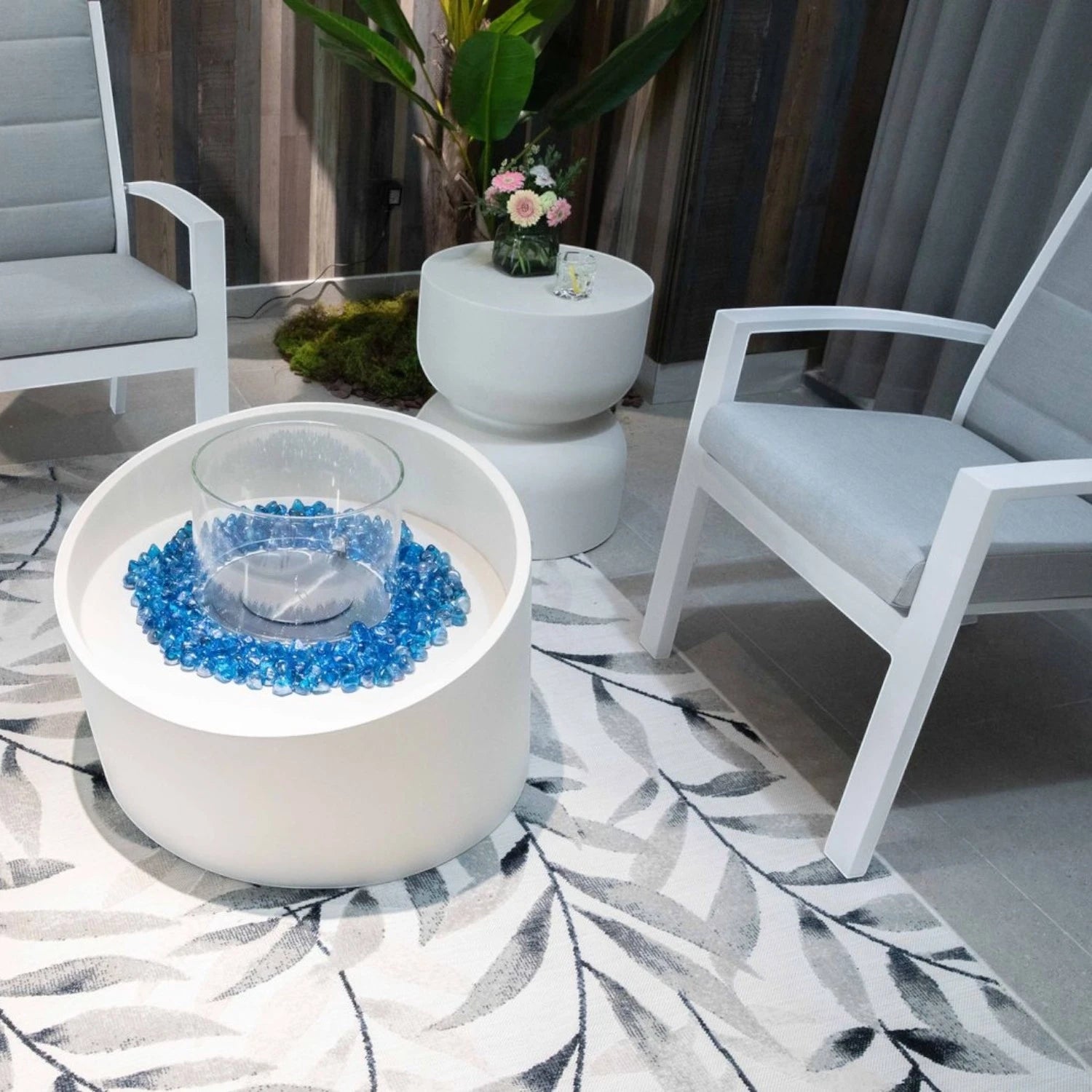 TORRE bioetanol tűzoszlop – Krémfehér