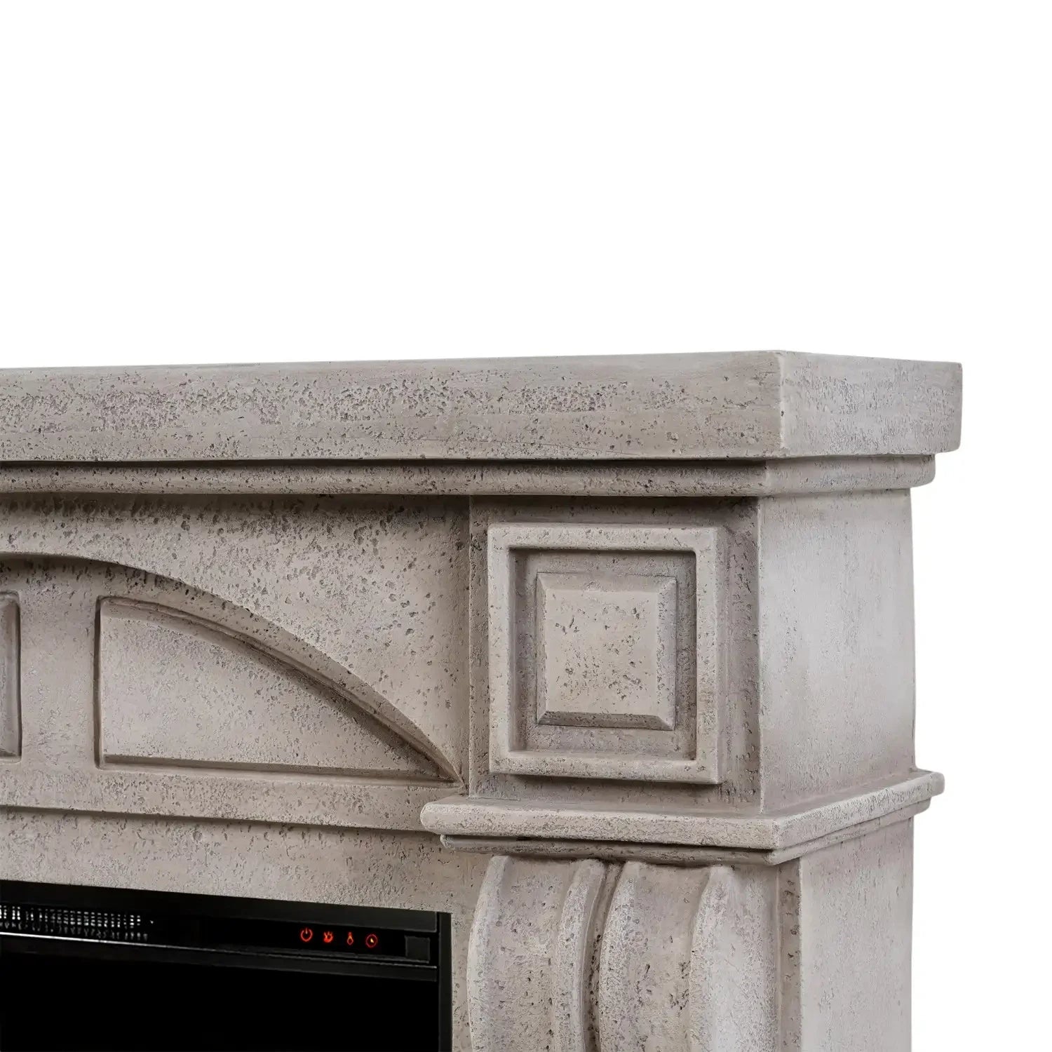 Logi - Electric Fireplace in Polystone