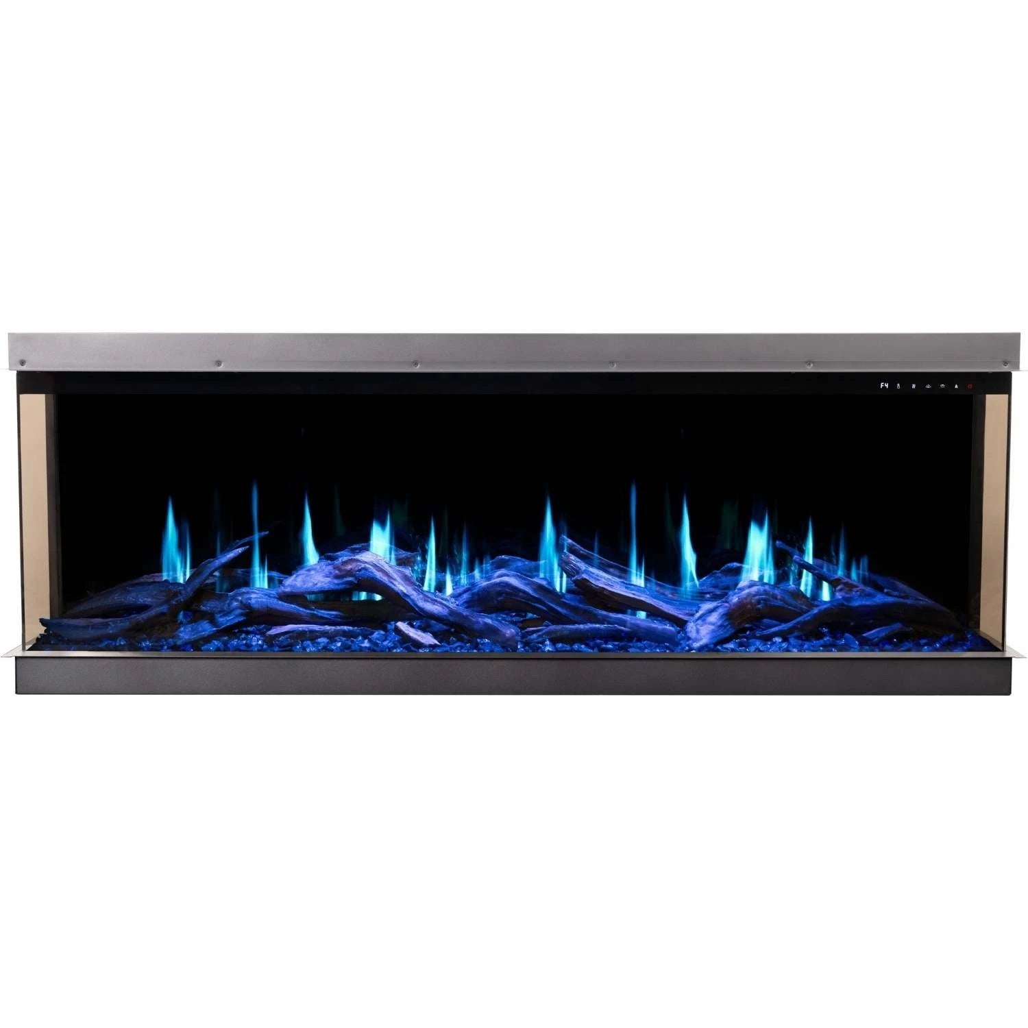 Aflamo Gold 193 cm Electric Fireplace