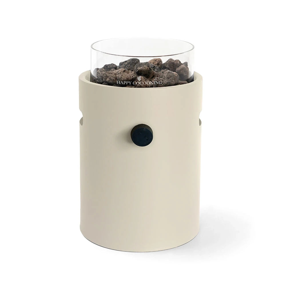 Lumi Oyster Beige – Tabletop Gas Fireplace