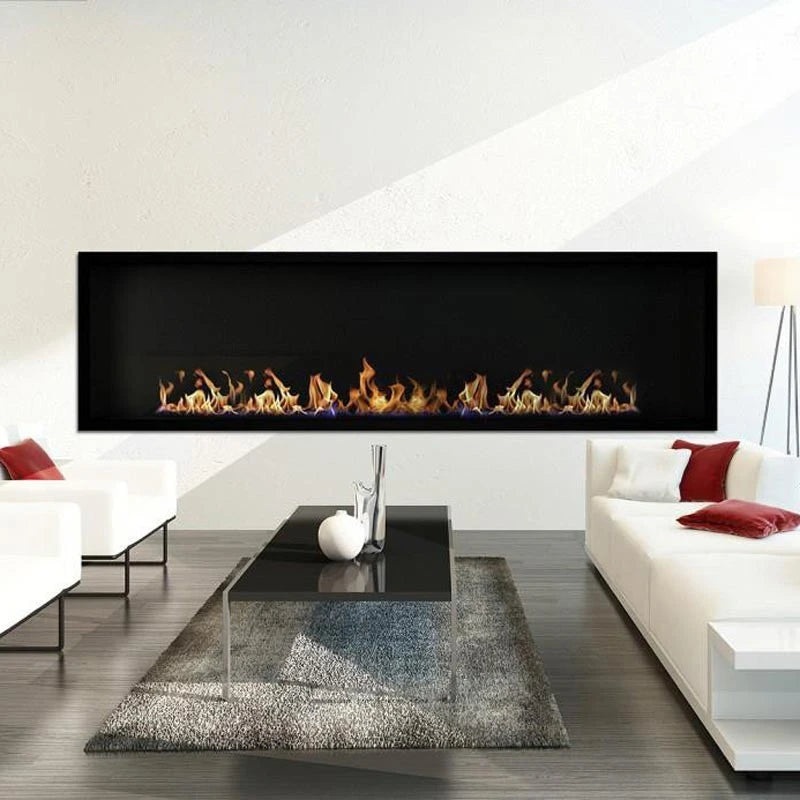 Icon Fires Slimline Firebox SFB1650 - fekete
