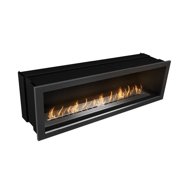 Icon Slimline Firebox SFB1650 csiszolt acél