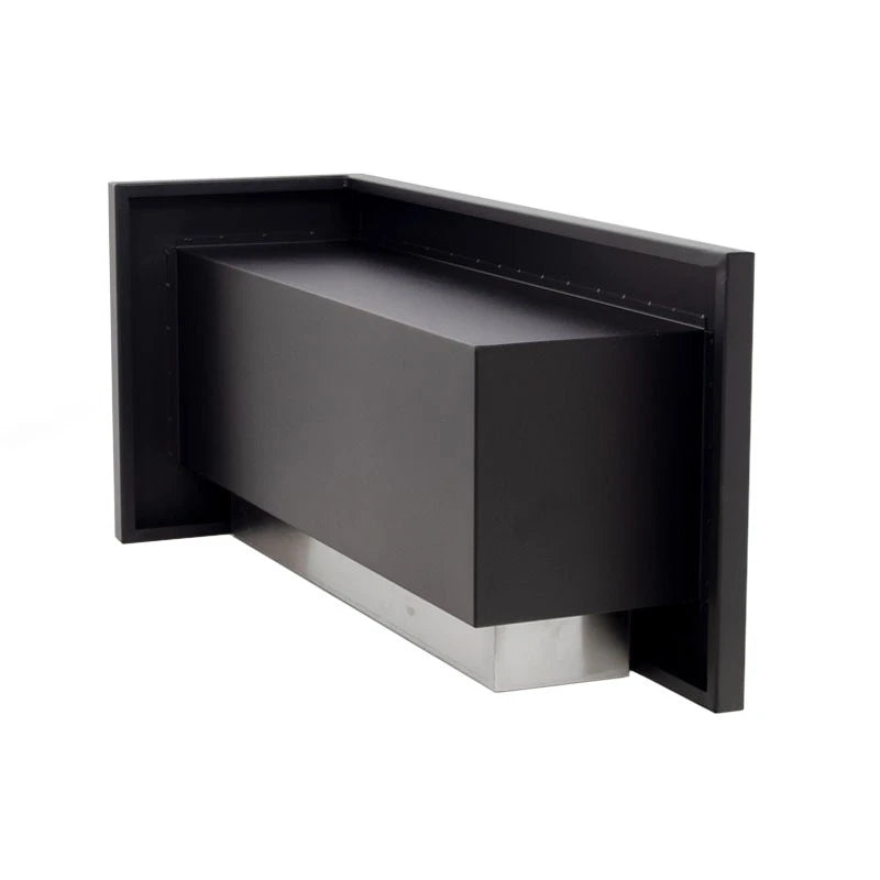 Right-facing Corner Fireplace - 85 cm
