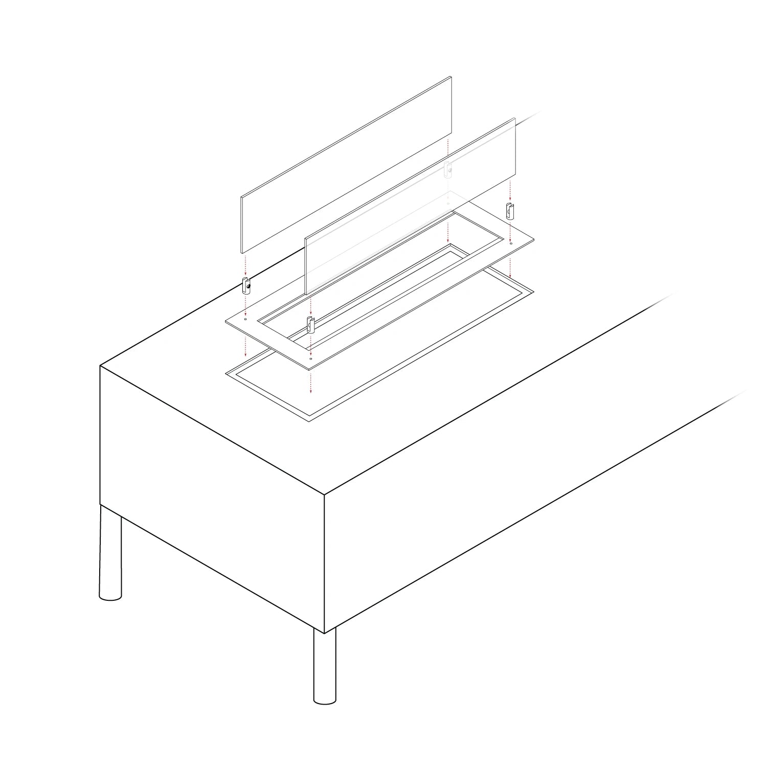 Built-in Profile - 80 cm