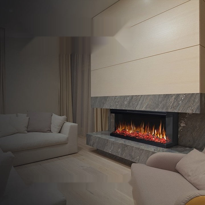 Unique 166 cm - Three-sided Electric Fireplace