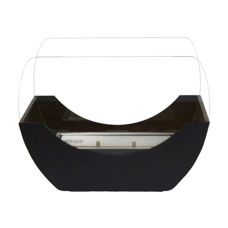 Cradle Table bio kandalló - fekete