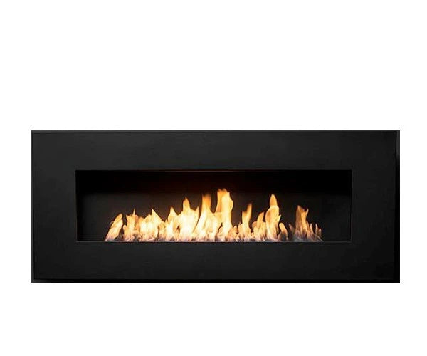 Icon Fires Nero 1450 Wall Fire - Black